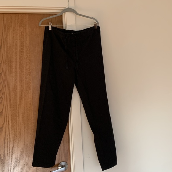 Dickies draw string Pants Scrubs black - Picture 3 of 11